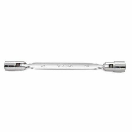 WILLIAMS Dbl Flex-Head Wrench 1/2 X 9/16in. 12603